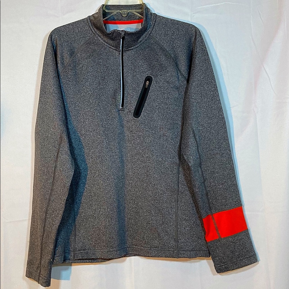 Lands’ End Men’s Sport 1/4 Zip Pullover, Medium